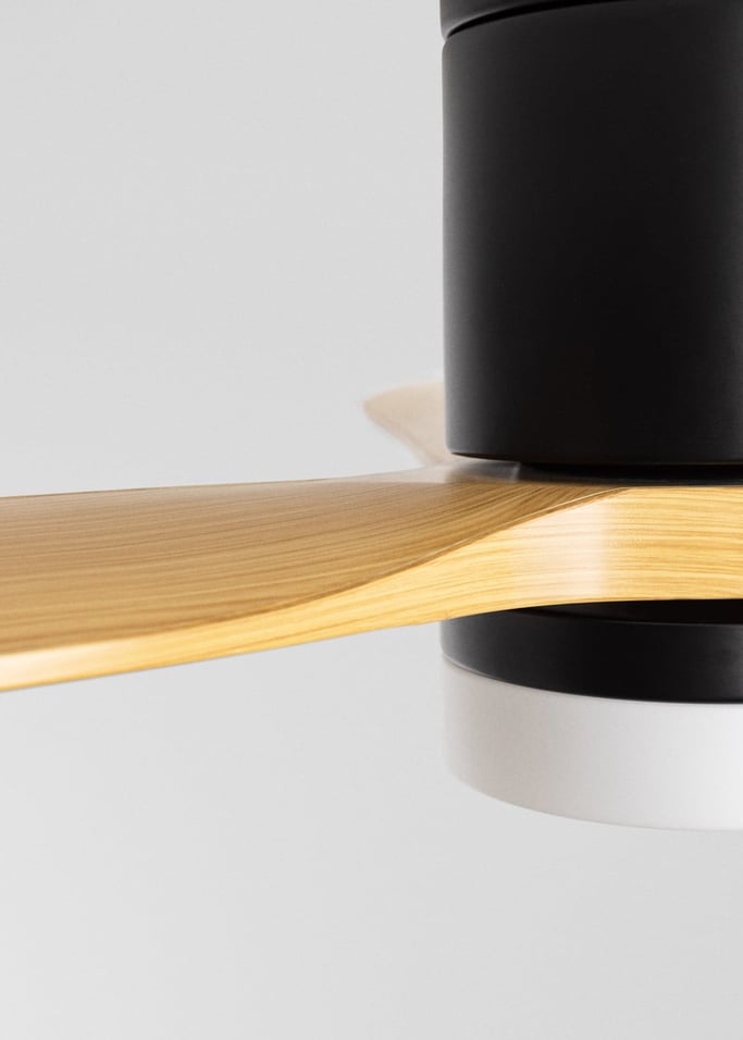 WIND CALM - Leiser Deckenventilator 40W mit technischen ABS-Blättern in verschiedenen Größen, Galeriebild 5