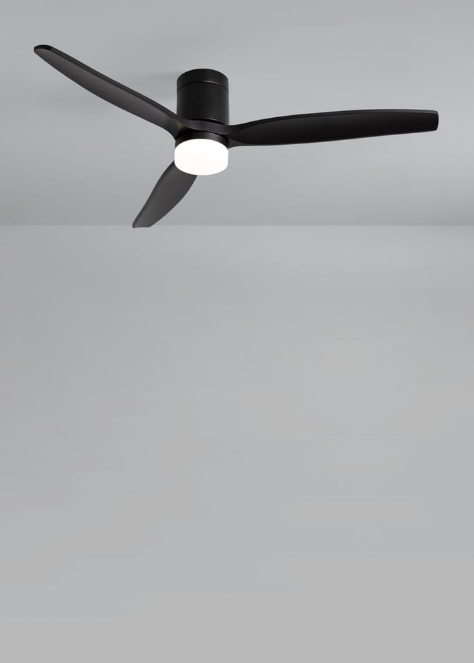 WIND CALM - Leiser Deckenventilator 40W mit technischen ABS-Blättern in verschiedenen Größen, Galeriebild 2