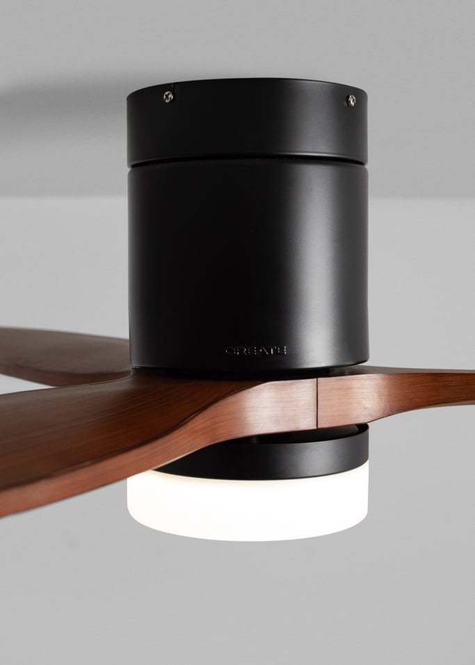 WIND CALM - Leiser Deckenventilator 40W mit technischen ABS-Blättern in verschiedenen Größen, Galeriebild 5