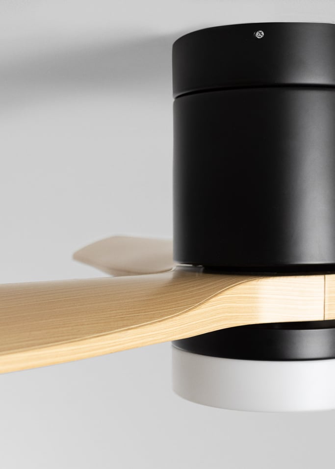 WIND CALM - Leiser Deckenventilator 40W mit technischen ABS-Blättern in verschiedenen Größen, Galeriebild 5