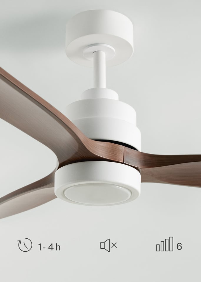 WIND STYLANCE - Leiser 40-W-Deckenventilator mit Flügeln aus technischem ABS, in verschiedenen Größen erhältlich, Galeriebild 4