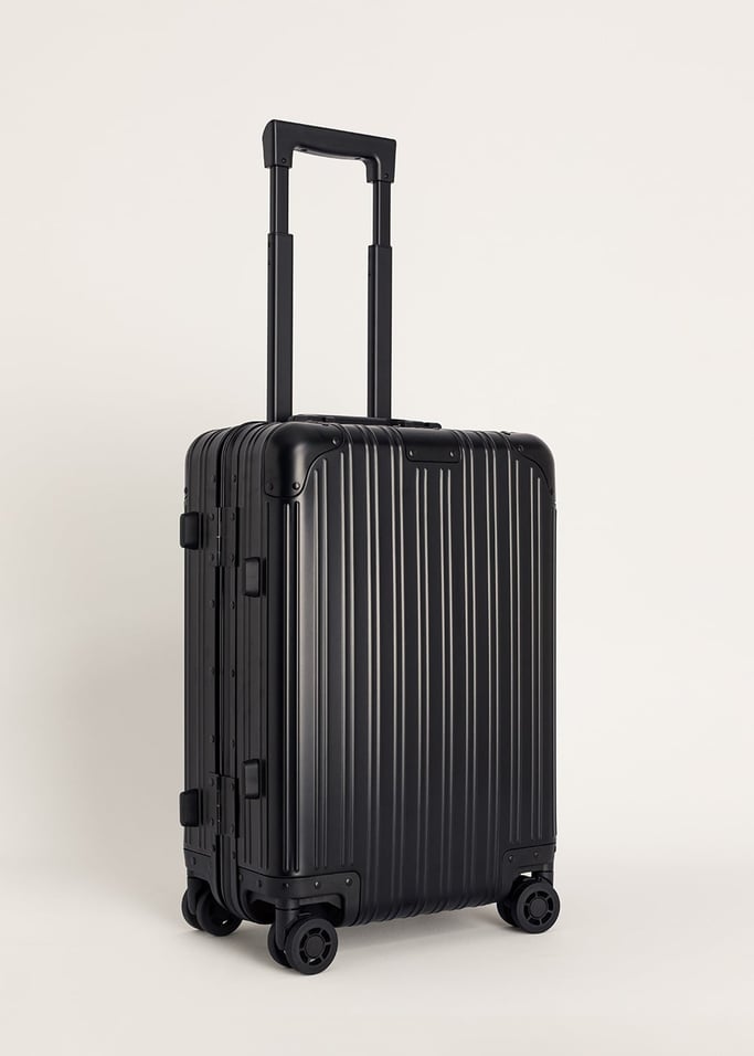 LUGGAGE ALUMINIUM - Hartschalenkoffer aus Aluminium mit TSA-Schloss und multidirektionalen Rollen, Galeriebild 4