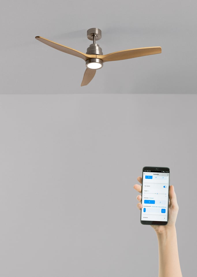 WIND STYLANCE - Leiser 40-W-Deckenventilator mit Flügeln aus technischem ABS, in verschiedenen Größen erhältlich, Galeriebild 2