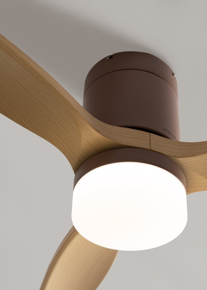 WIND CALM - Leiser Deckenventilator 40W mit technischen ABS-Blättern in verschiedenen Größen, Galeriebild 6