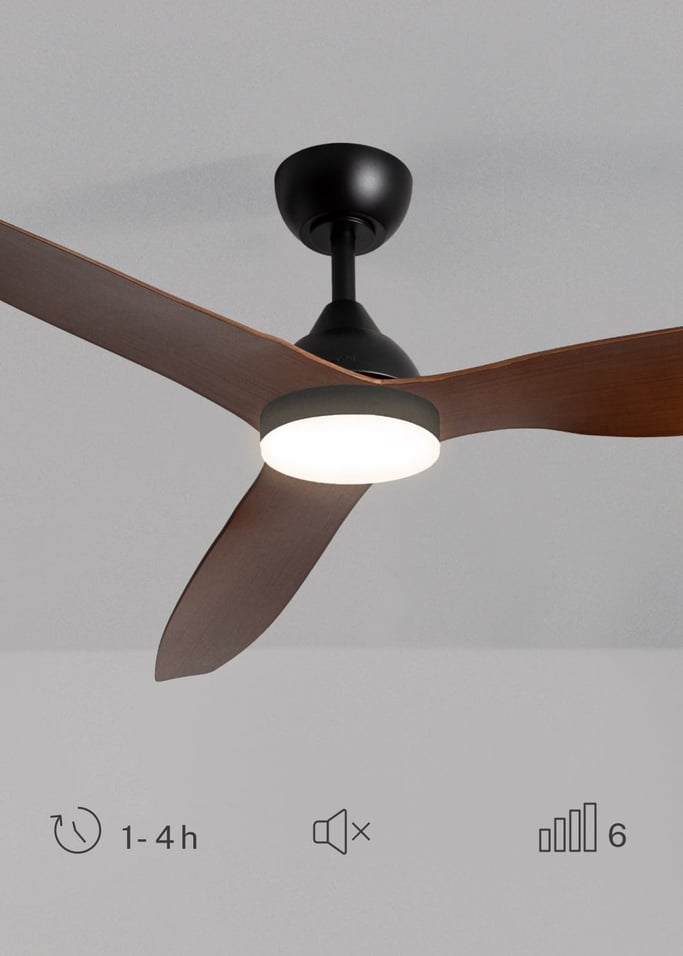 WIND BALANCE - Deckenventilator 40W leise Ø132 cm, Galeriebild 4