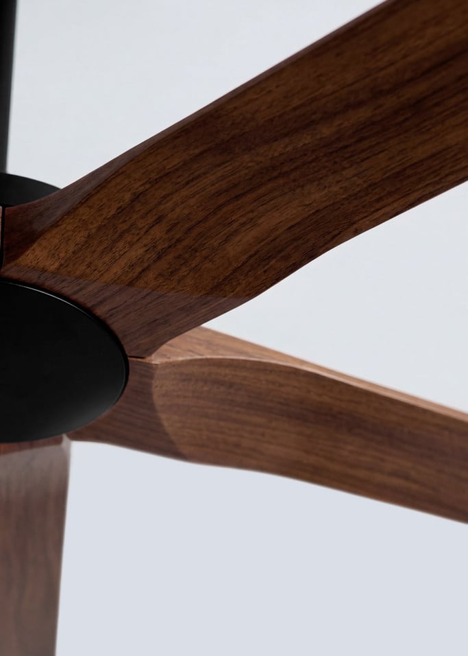 WIND INDUSTRIAL WOOD - Leiser 40W-Deckenventilator aus 100 % Holz in verschiedenen Größen, Galeriebild 4