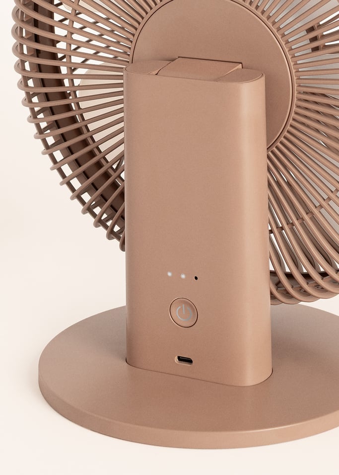 AIR DUAL COMPACT - Wiederaufladbarer Tisch- und Wandventilator 10 W, Galeriebild 10