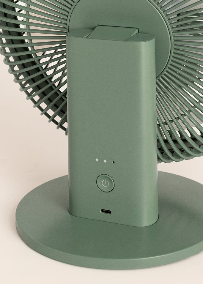 AIR DUAL COMPACT - Wiederaufladbarer Tisch- und Wandventilator 10 W, Galeriebild 10