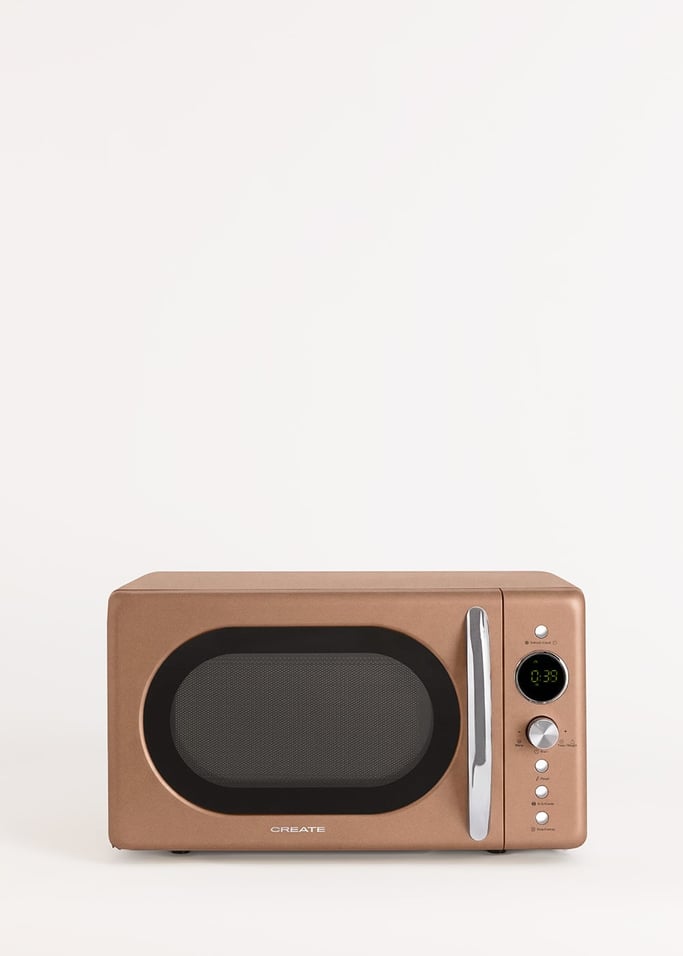 MICROWAVE RETRO - Mikrowelle 20 l, digitaler Grill, 900 W, Galeriebild 5