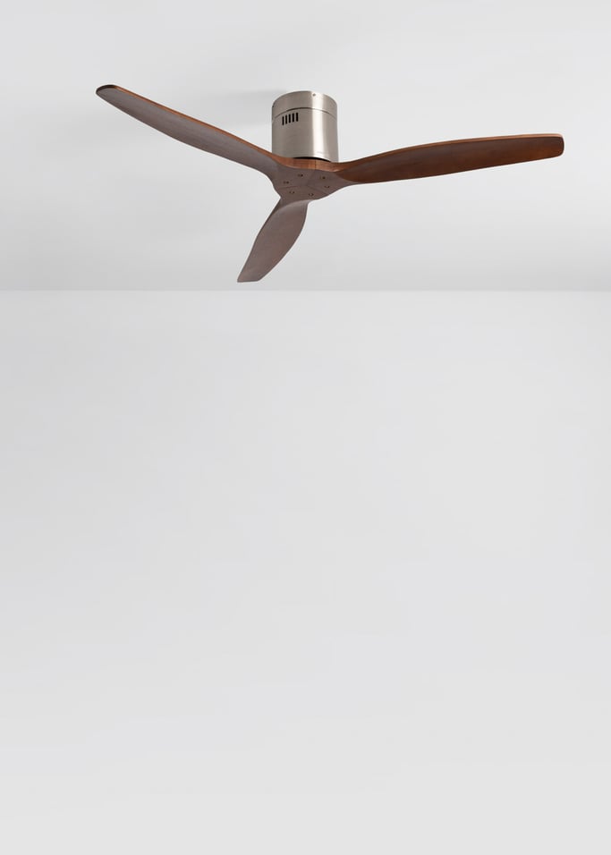 WIND CALM NATURAL WOOD - Leiser Deckenventilator 40W 100% Holz , Galeriebild 2