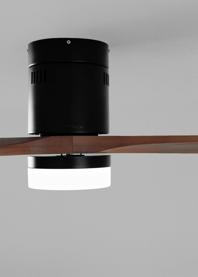 WIND CALM NATURAL WOOD - Leiser Deckenventilator 40W 100% Holz , Galeriebild 4