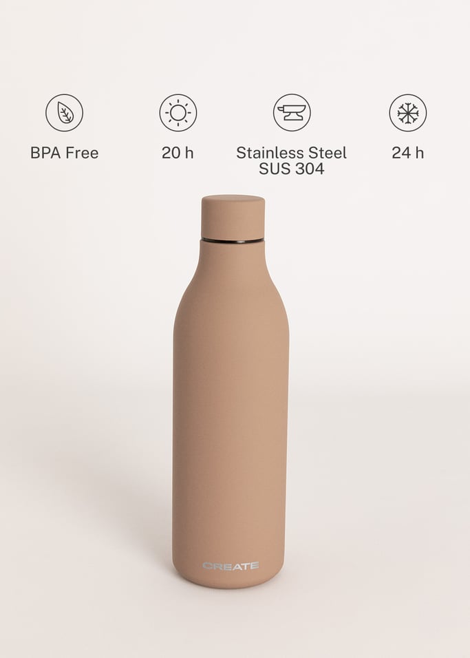 BOTTLE STUDIO - Thermoflasche aus Edelstahl in verschiedenen Größen, Galeriebild 2