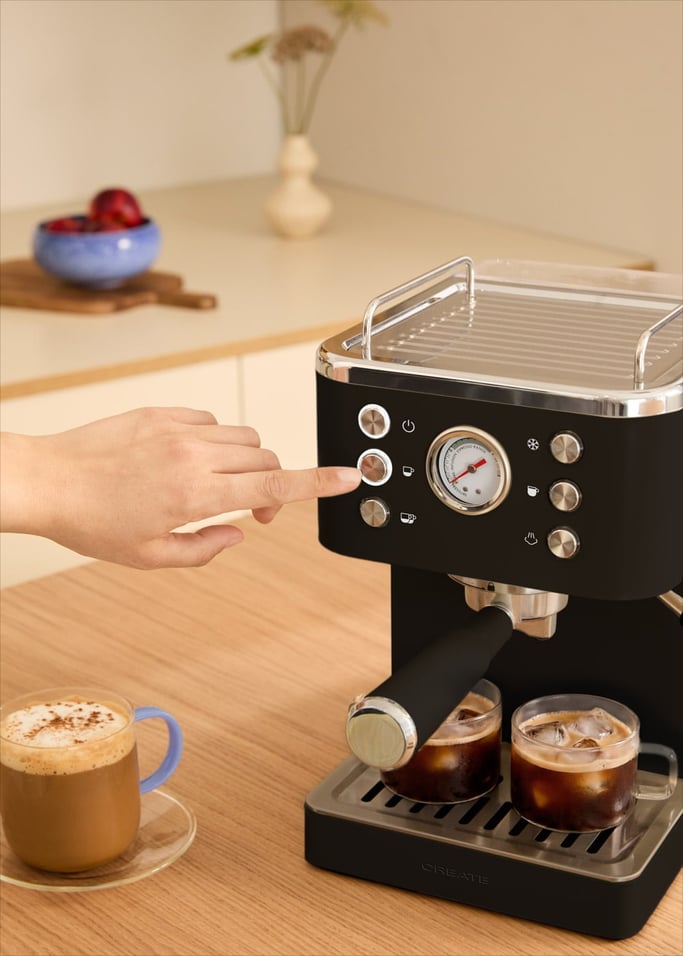 THERA CLASSIC COLD BREW - 20-Bar-Espressomaschine mit Cold-Coffee-Funktion, Galeriebild 2