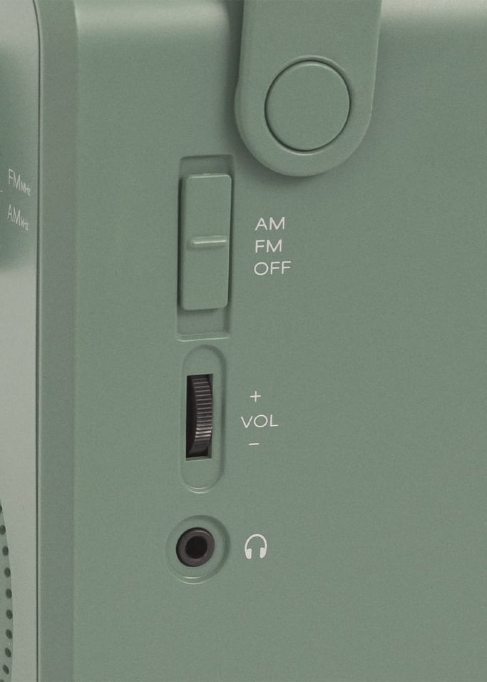 RADIO SPEAKER STUDIO - Tragbares AM/FM-Radio 5 W mit integriertem Lautsprecher, Galeriebild 10