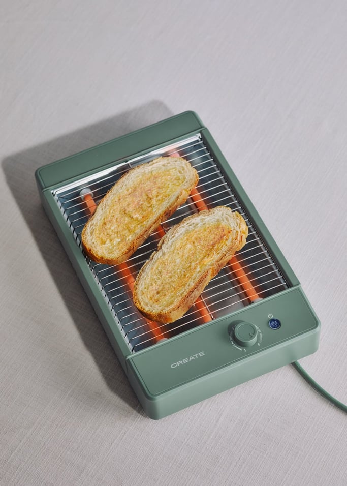 TOAST STUDIO FLAT - Horizontaler Edelstahl-Toaster mit 3 Heizelementen, Galeriebild 4