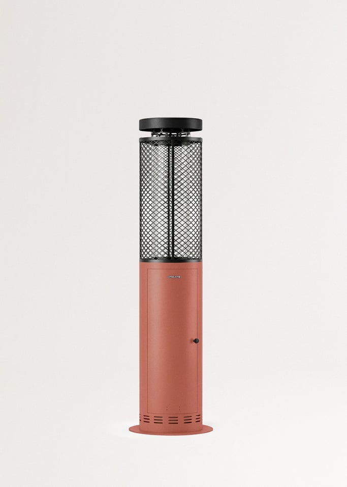 FIRE ROUND PELLET HEATER - Außenofen 17,5 kW rauchfrei mit Pellets, Galeriebild 3