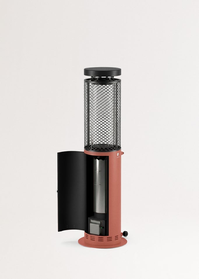 FIRE ROUND PELLET HEATER - Außenofen 17,5 kW rauchfrei mit Pellets, Galeriebild 6