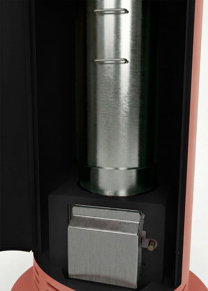 FIRE ROUND PELLET HEATER - Außenofen 17,5 kW rauchfrei mit Pellets, Galeriebild 7