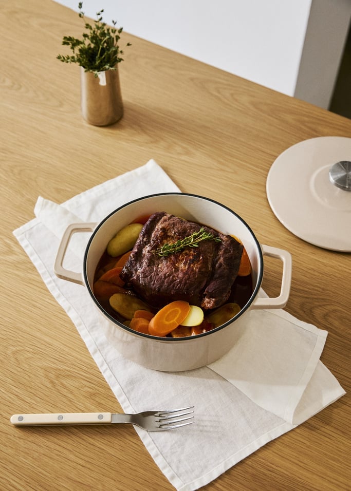IRON POT - Emaillierter Gusseisen-Cocotte, Galeriebild 3
