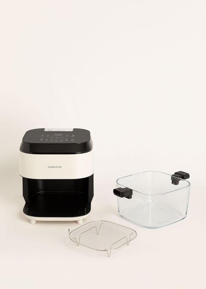 AIR FRYER STUDIO CRYSTAL LARGE - 6-Liter-Heißluftfritteuse aus Glas mit Sprühfunktion, Galeriebild 12
