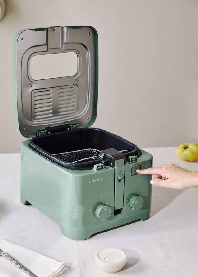 OIL FRYER - 2,5-Liter-Fritteuse mit Geruchsfilter und Sichtfenster, Galeriebild 4