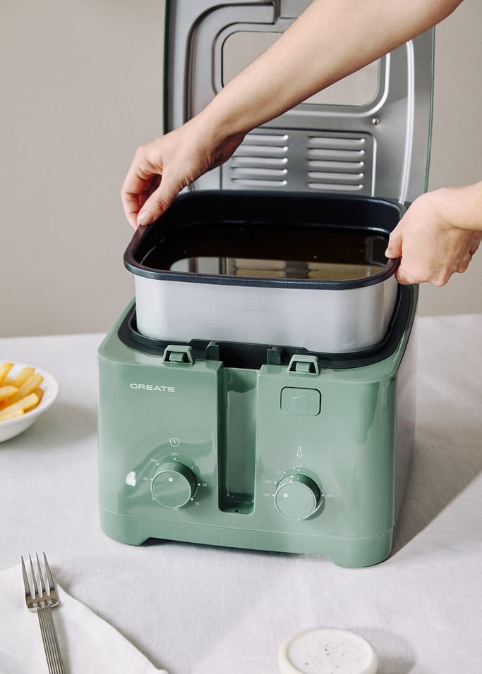 OIL FRYER - 2,5-Liter-Fritteuse mit Geruchsfilter und Sichtfenster, Galeriebild 7