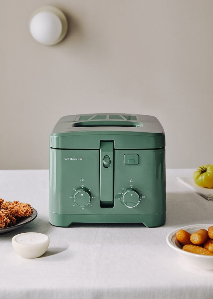 OIL FRYER - 2,5-Liter-Fritteuse mit Geruchsfilter und Sichtfenster, Galeriebild 1