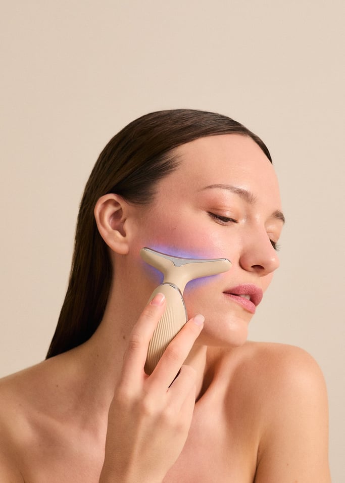 SKINCARE CONTOUR 4 in 1 – 4-in-1-Gerät zur Straffung von Hals und Gesicht mit EMS und LED-Phototherapie, Galeriebild 4
