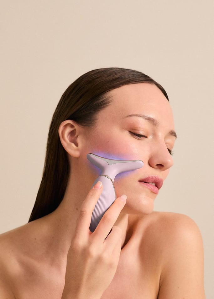 SKINCARE CONTOUR 4 in 1 – 4-in-1-Gerät zur Straffung von Hals und Gesicht mit EMS und LED-Phototherapie, Galeriebild 4