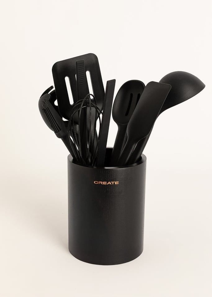 KITCHENWARE STUDIO - 9-teiliges nahtloses Küchenutensilien-Set aus Silikon, Galeriebild 6
