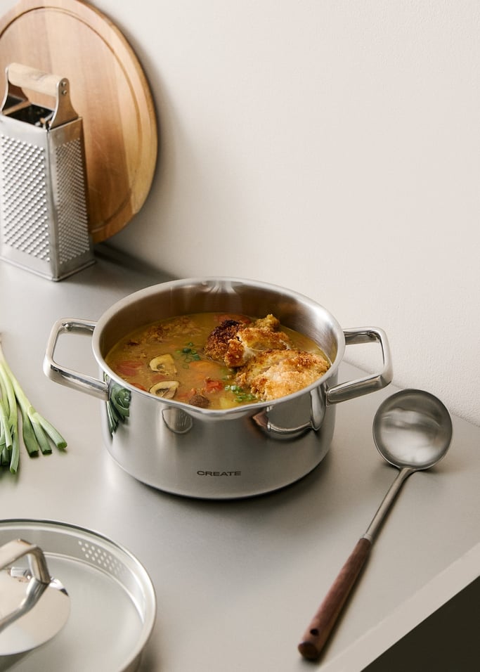 STEEL POT - 3-lagiger Edelstahl-Kochtopf, Galeriebild 1