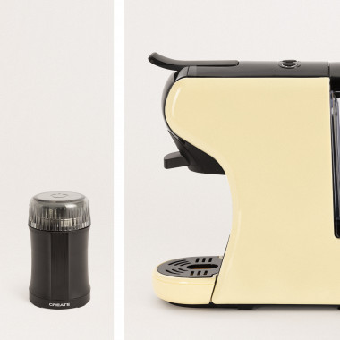 Pack - Cafetera Multicápsulas POTTS + Batidora con Vaso Portátil MOI -  Create Ikohs