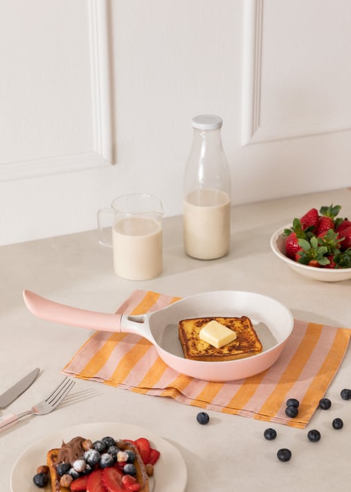 PAN STUDIO - Sartén de aluminio fundido y asa de baquelita