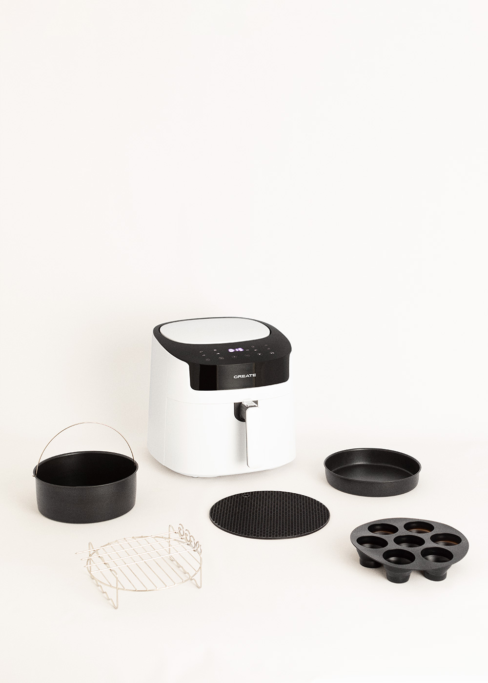 PACK FRYER AIR 1.5 L + Set Utensilios de cocina - Create