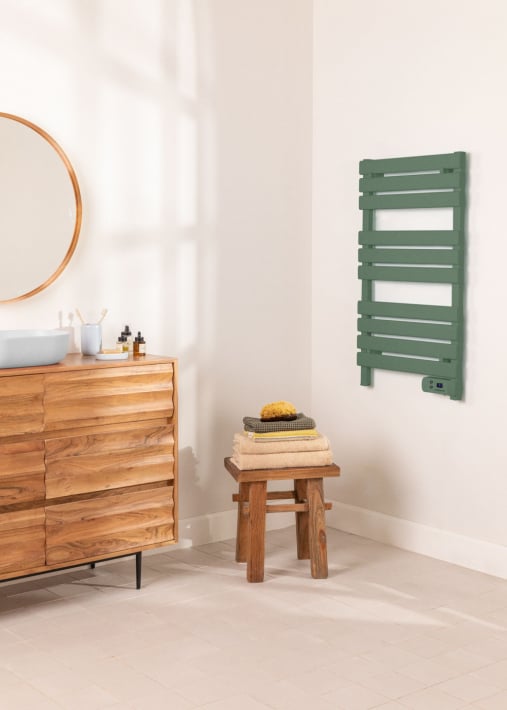 WARM TOWEL - Toallero eléctrico de suelo o pared 500W