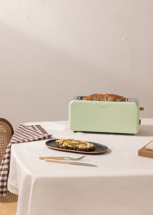 TOAST RETRO - Tostadora para rebanadas anchas