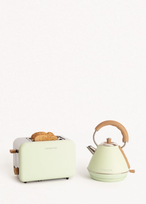 Pack TOAST RETRO Tostadora + KETTLE RETRO Hervidor de agua