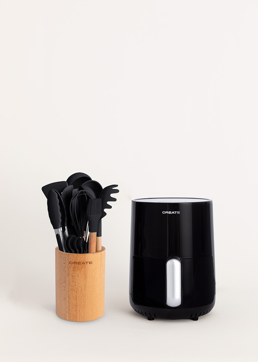 CREATE - Pack FRYER AIR PRO LARGE 6.2 L + Set de utensilios de cocina