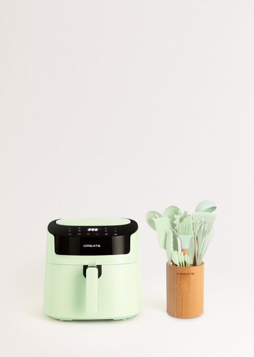 Pack AIR FRYER PRO LARGE 6.2 L + Set de utensilios de cocina