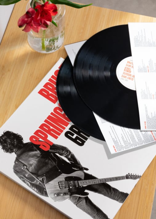 BRUCE SPRINGSTEEN - Vinilo GREATEST HITS (LP BLACK)