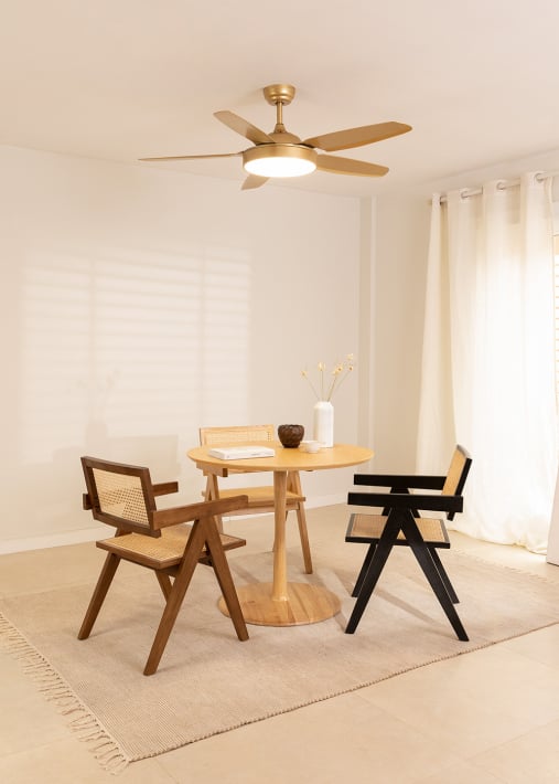 WIND FLAT - Ventilador techo 40W silencioso Ø132 cm