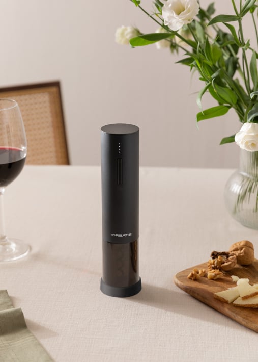 WINE OPENER - Sacacorchos eléctrico con accesorios