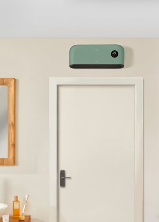 WARM WALL PRO - Calefactor cerámico de pared o suelo con WiFi