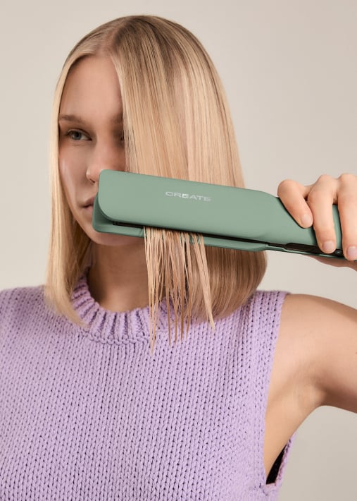 CERAMIC AIR STYLER DUAL - Plancha secador iónico 2 en 1 para pelo mojado o seco con revestimiento cerámico