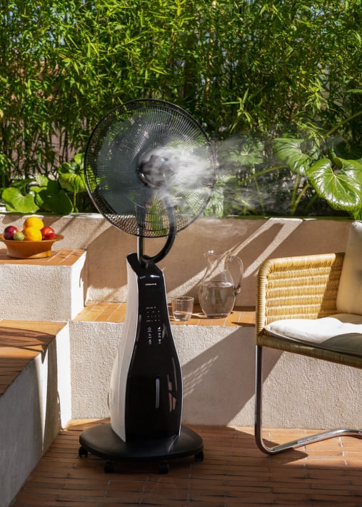 AIR MIST - Ventilador nebulizador oscilante ultrasilencioso
