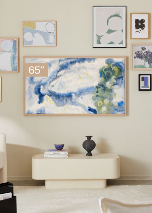 TV ART MATTE - Televisor Smart TV QLED 4K con pantalla antirreflejos y galería de arte