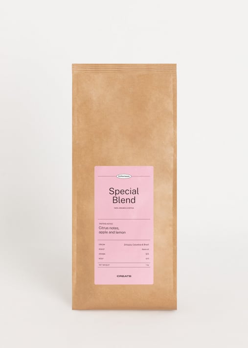 CAFÉ SPECIAL BLEND 100% ARÁBICA - Café special blend en grano y molido varios tamaños