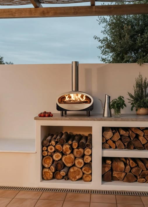 PIZZA MAKER ADVANCE - Horno de pellets para pizzas a la piedra