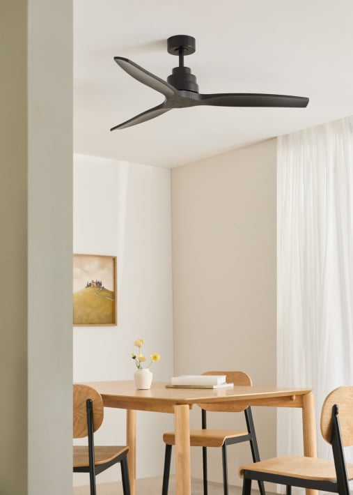 WIND STYLANCE - Ventilador de techo 40W silencioso con aspas de ABS técnico varios tamaños