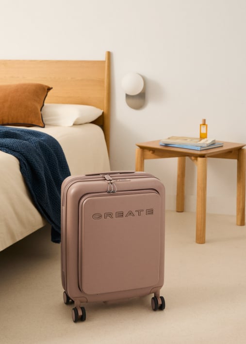 LUGGAGE STUDIO POCKET - Maleta rígida de policarbonato apta para aerolíneas Low Cost con candado TSA